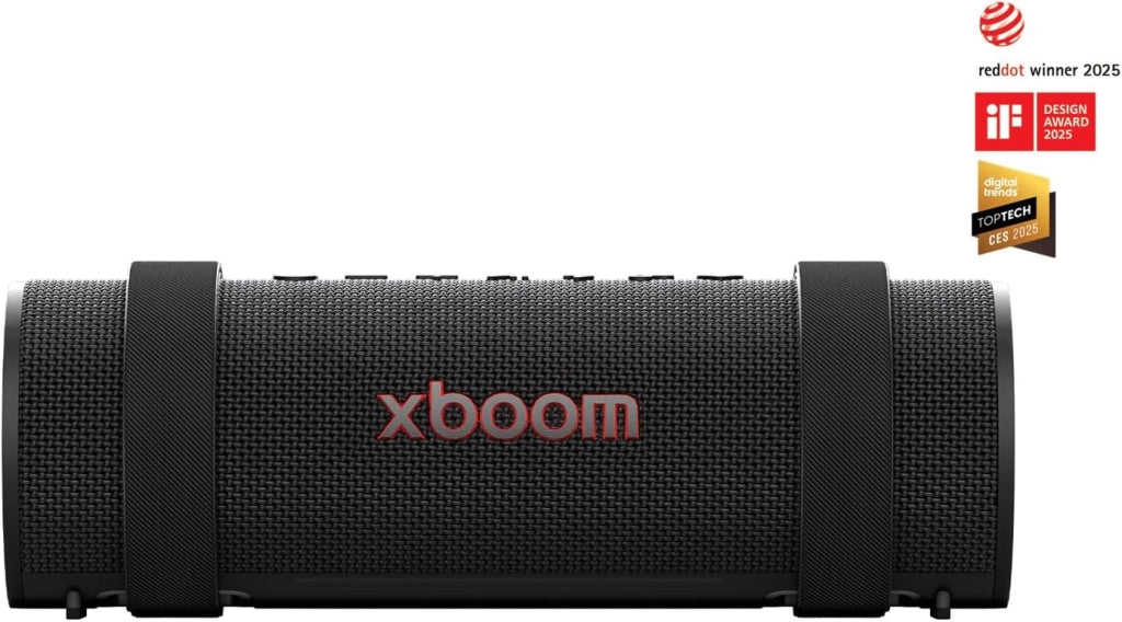 xboom Grab,Speaker Bluetooth Portatile, Cassa Altoparlante Impermeabile e Antipolvere IP67, Fino a 20h di Autonomia,Compatibile con (Google, Siri, Alexa)