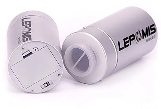 Lampada da Presa con LED Blu - Luce Attraente per Pesci - Falso Alettamento per Pesci - Lampada Portatile a Soffitto - Rifornitore per Pesci - Dotata di Compartimento per Batterie - Lampada per Pescatori