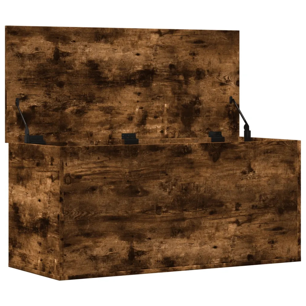 Contenitore Rovere Fumo 100x42x46 cm Legno Multistrato 840664