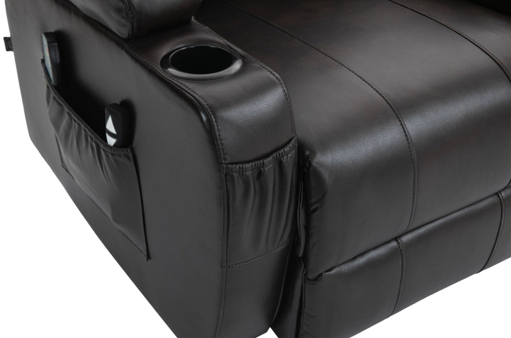 Sessel Hepler mit Massagefunktion Kunstleder