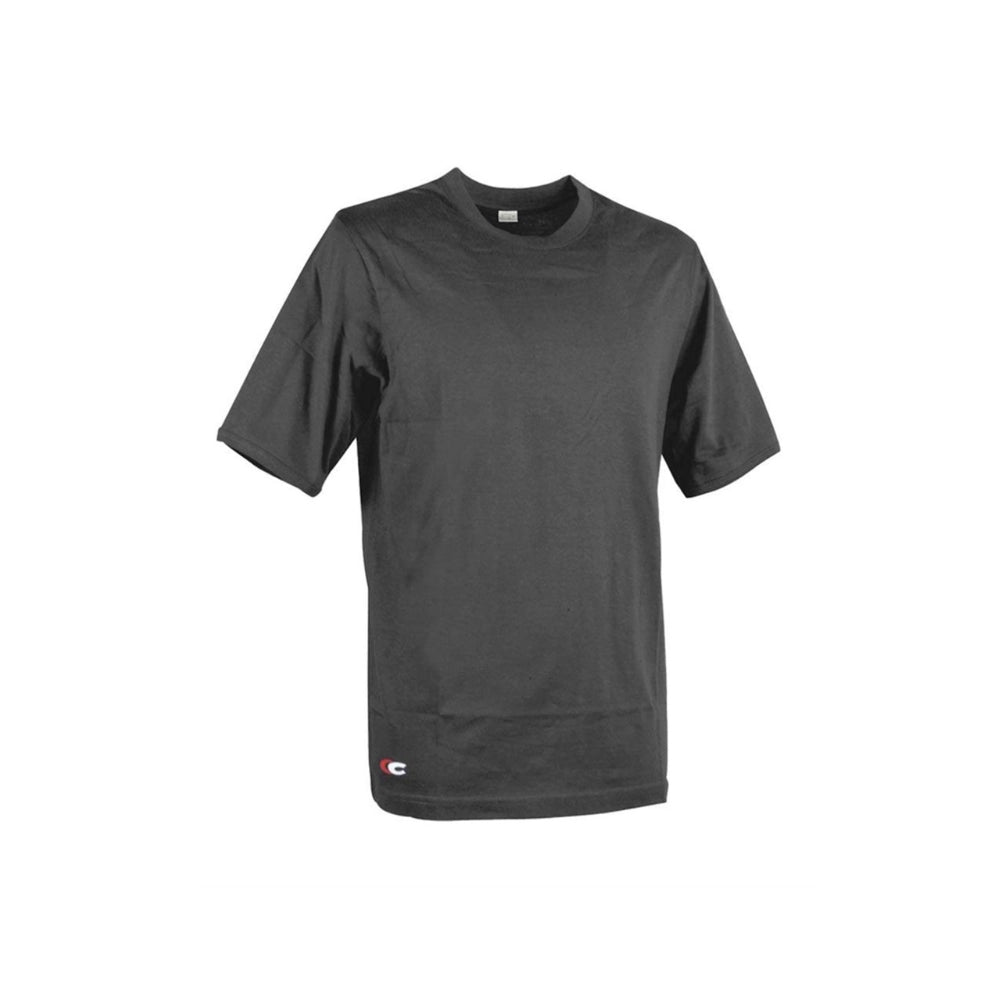 T-shirt zanzibar a manica corta colore antracite 100% cotone *** misura large - l, confezione 1