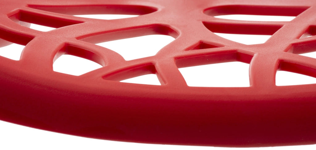 Set 4 sedie da giardino HOPE rosso