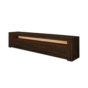 Porta TV in legno "Bati" - 150 x 36 x 46 cm - Marrone