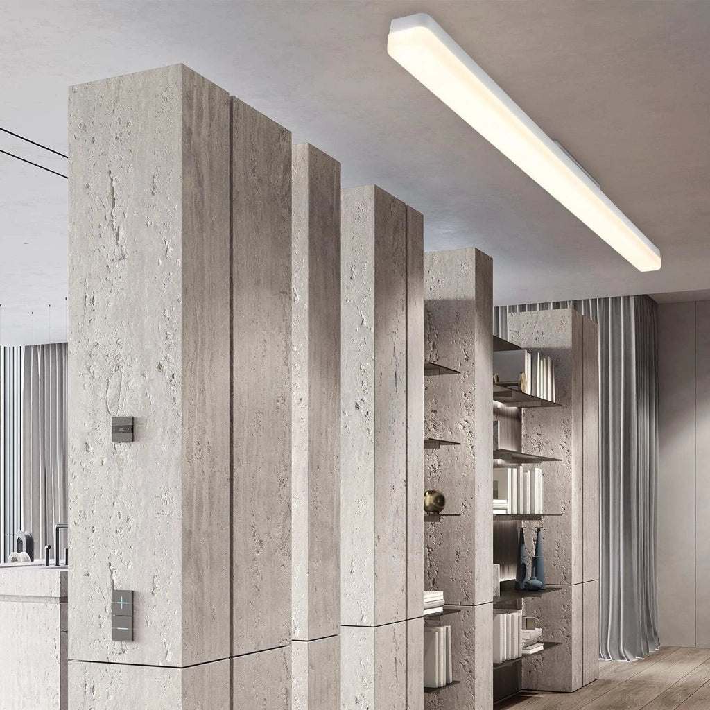 ZMH Lampada da soffitto plafoniera LED telecomando metallo moderna per camera letto