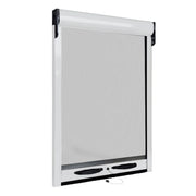 Zanzariera a rullo per finestra scorrevole verticale 80x170cm bianco