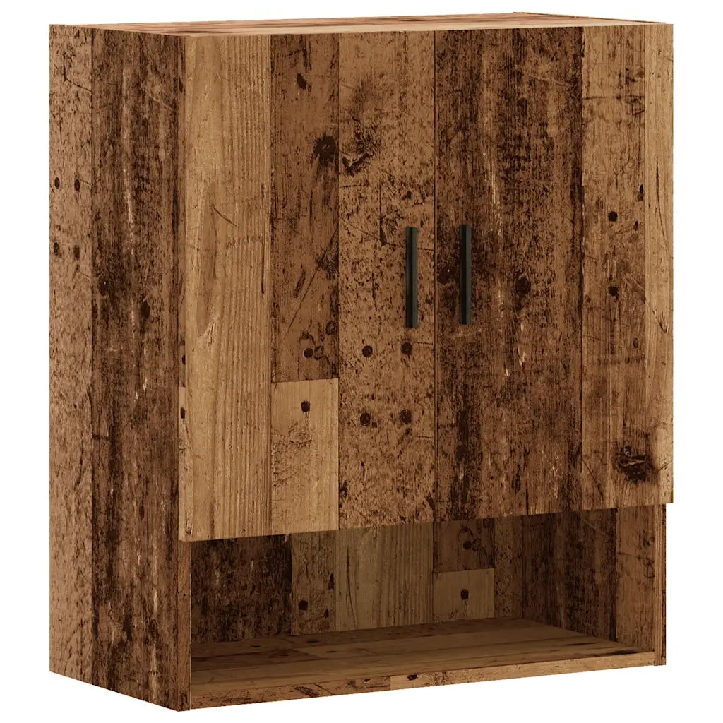 Armadietto a Muro Legno Antico 60x31x70 cm in Truciolato