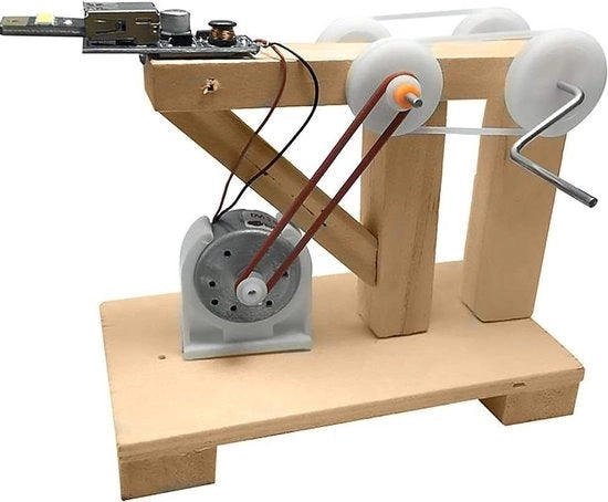 Kit di Generazione Elettrica per Bambini - Set di Materiali per la Costruzione di una Generatore Elettrico