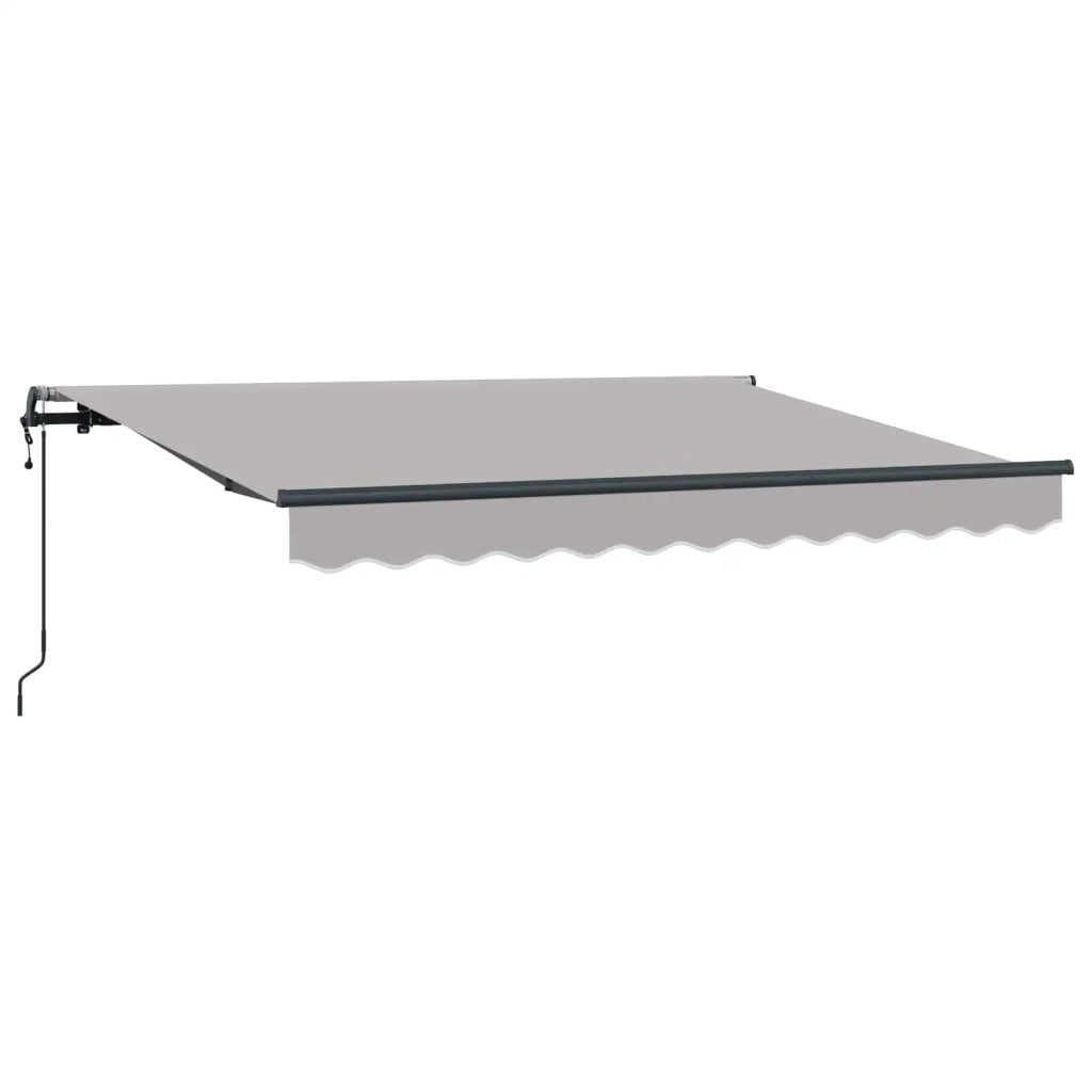 Tenda Retrattile Grigio chiaro 250 x 200 cm Tessuto 3329444
