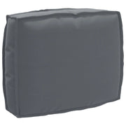 Cuscino Antracite 50 x 40 x 12 cm Tessuto Oxford 42001458