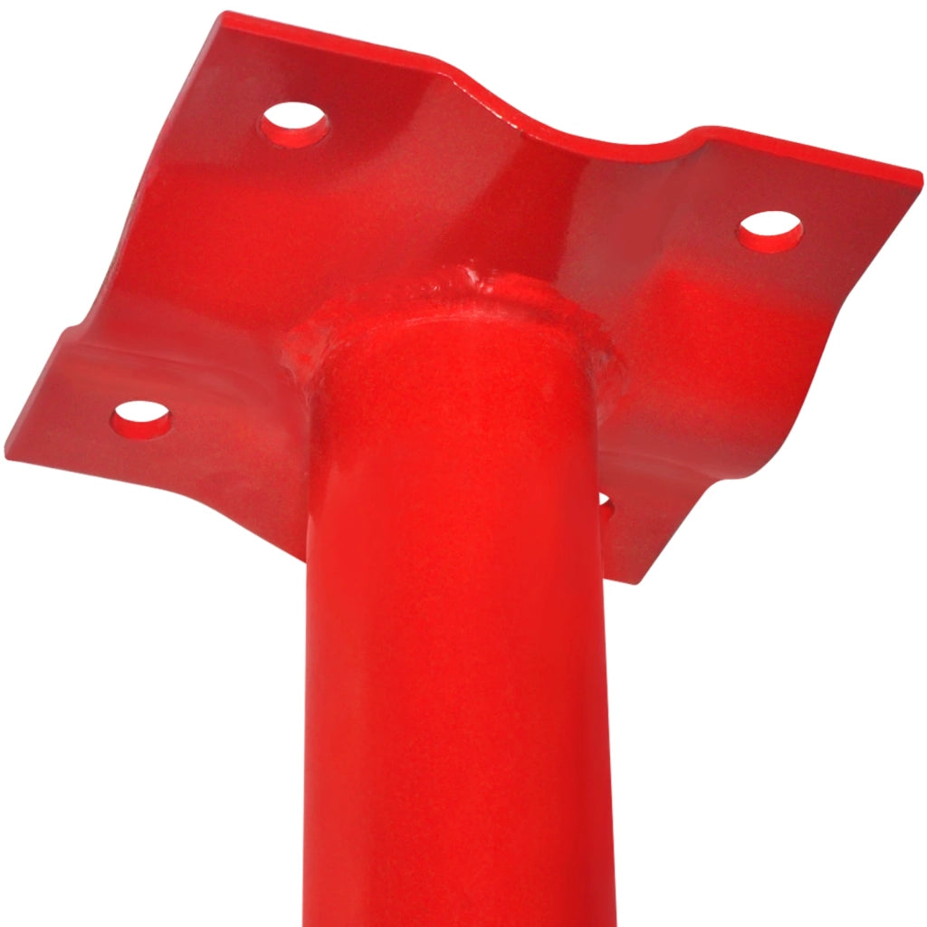 Pomello Acrow Rosso 280 x 12 x 12 cm CFW3040324