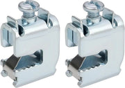 Barra di collegamento per cavi elettrici - Set da 2 - 16 mm² - Adatto per piastre di rame - Collegamento di cavi a più conduttori e cavi liberi su binari di acciaio - Accessori di installazione elettrica