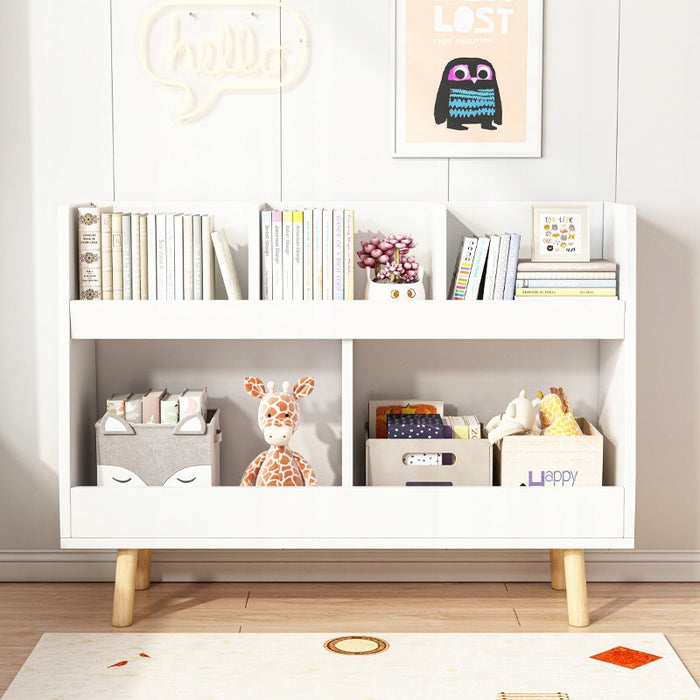 Bücherregal, Weiß 60x25x80 Cm