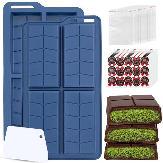 Set di silicone per dolci - 25x14x2.1 cm (lotto da 2 pezzi)