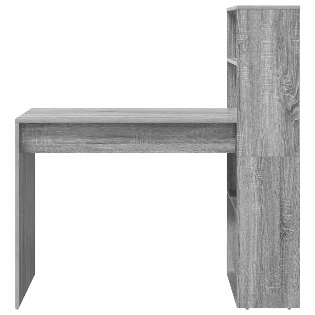 Scrivania Grigio Sonoma 113 x 54 x 120 cm Legno multistrato 869279