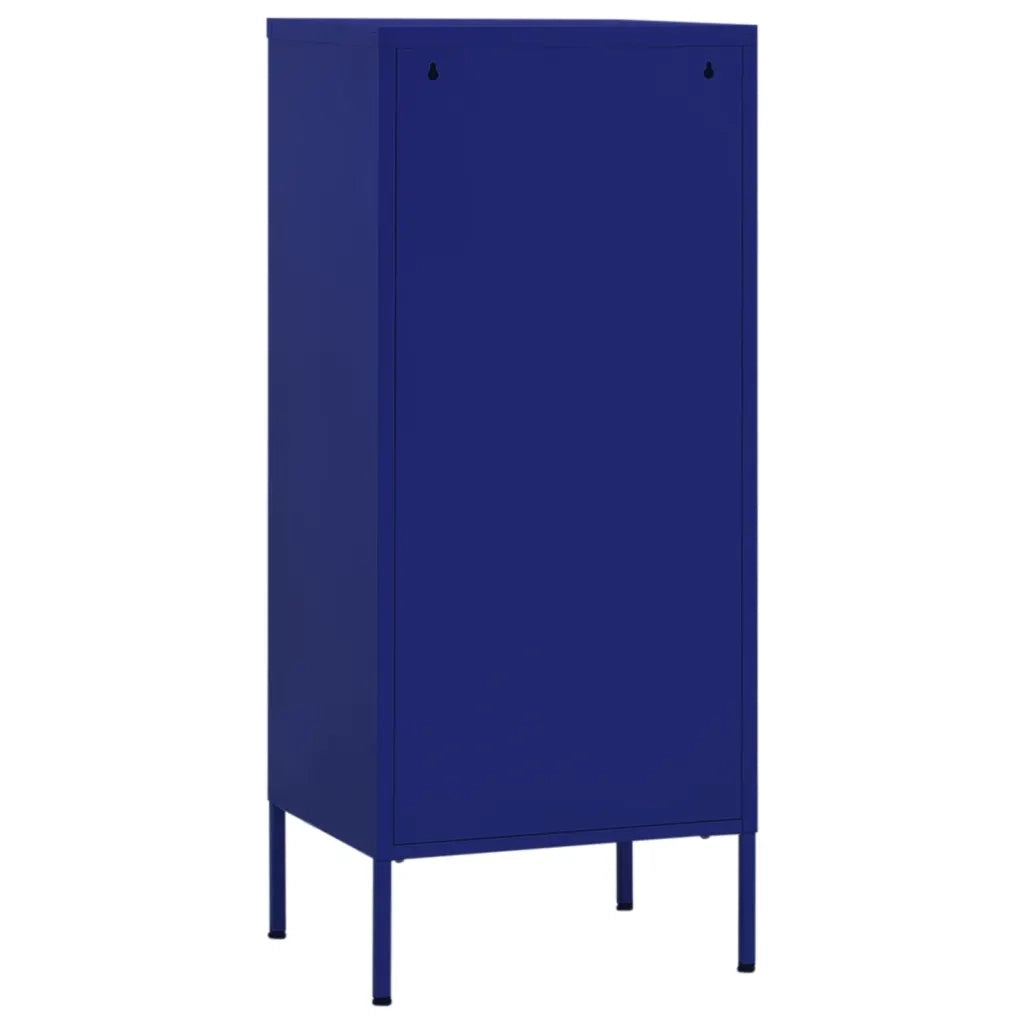 Armadietto Blu Marino 42,5x35x101,5 cm in Acciaio