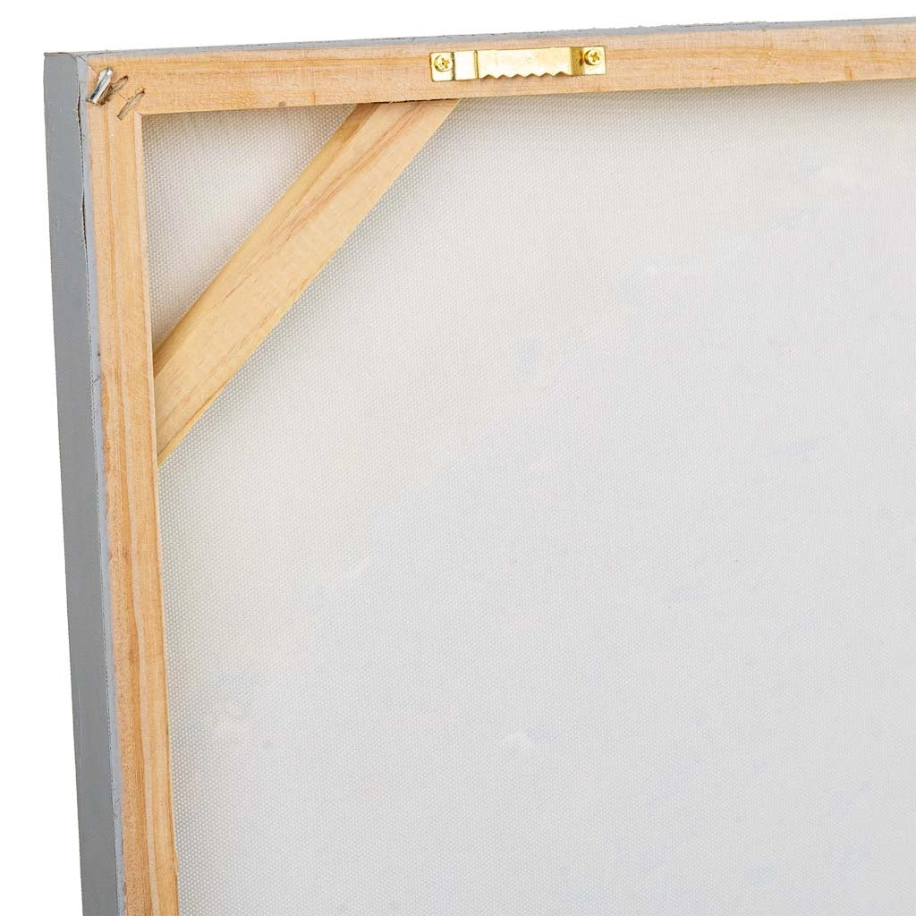 Quadro dipinto a mano con rilievo marrone 50x100x3h