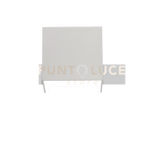 LENA-B Applique da parete led 7W 3000k 816L bianco struttura in metallo interno-esterno
