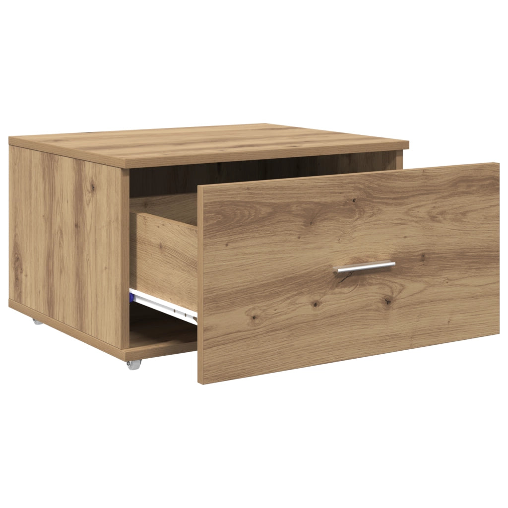 Mobile con Cassetti Rovere Artigianale Truciolare, Laminato Medio