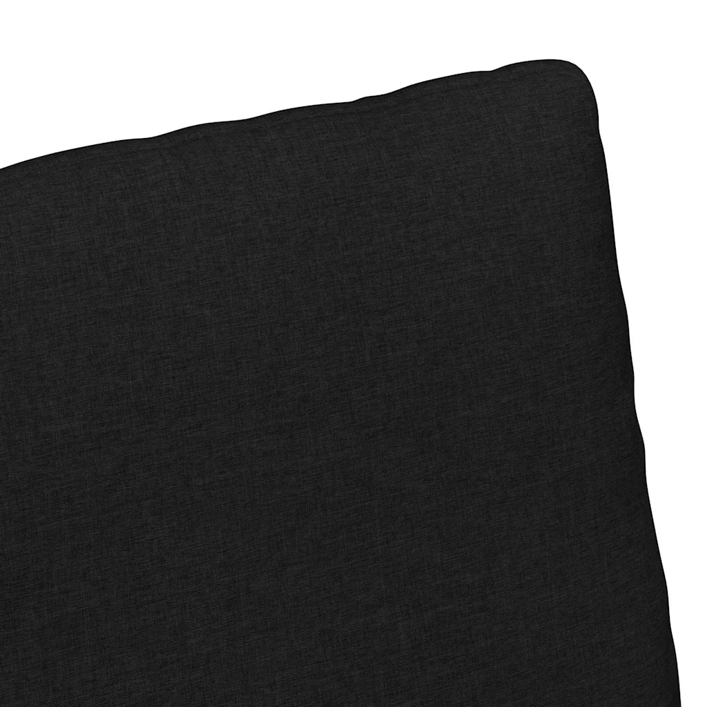 Sedie da pranzo 2 pcs Nero 57 x 67 x 98 cm Tessuto