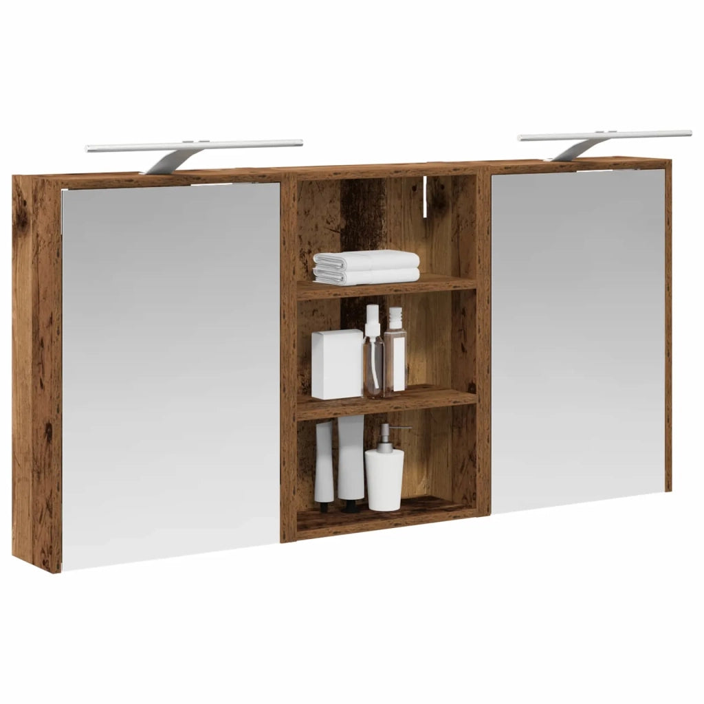 Set di Armadi da Bagno 3 pz 126 x 16 x 62.5 cm 3403838