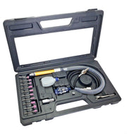 Kit 17 Pezzi SMERIGLIATRICE ARIA COMPRESSA FRESATRICE DRITTA LACCIO PNEUMATICO