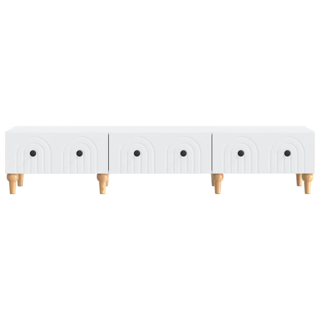 Mobile TV Bianco 147 x 34,5 x 30 cm Legno ingegnerizzato 894245