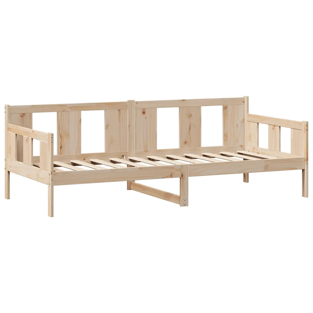 Dormeuse con Cassetti 90x200 cm Legno Massello Pino