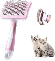 Kit di pettinatura per gatti e cani con setole corte, medie e lunghe per massaggi e pulizia