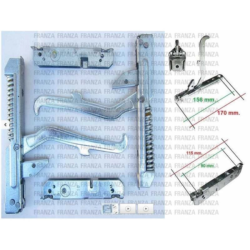KIT 2PZ CERNIERA MOLLA PORTA FORNO CUCINA NARDI FRATELLI ONOFRI - NARDI