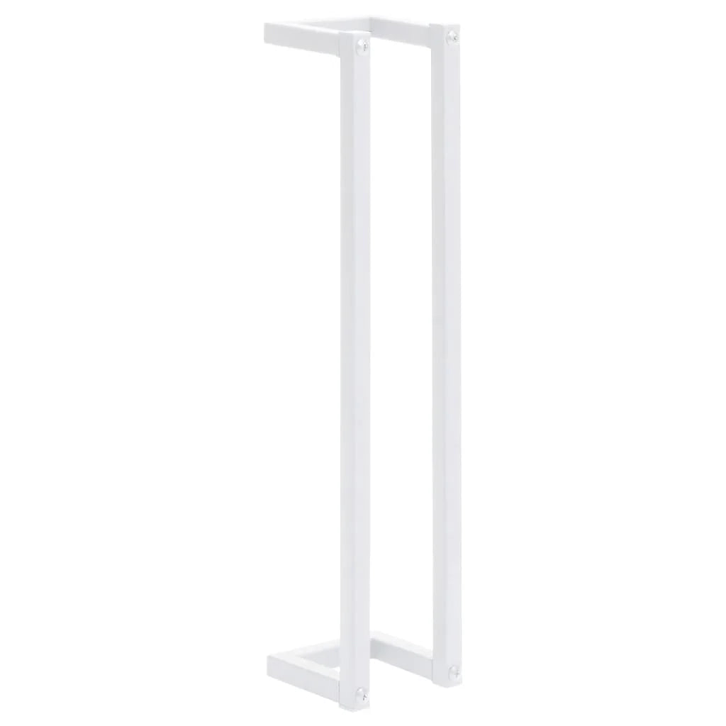Portasciugamani da bagno per asciugamani piegati 60 cm acciaio bianco 02_0001636