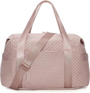 Borsa a mano weekend per viaggi sportivi grande valigetta per uomo e donna - rosa