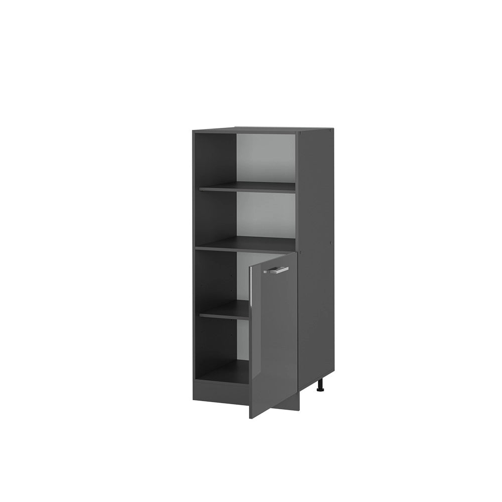 Vicco Mobile per forno da incasso Antracite lucido 60 cm