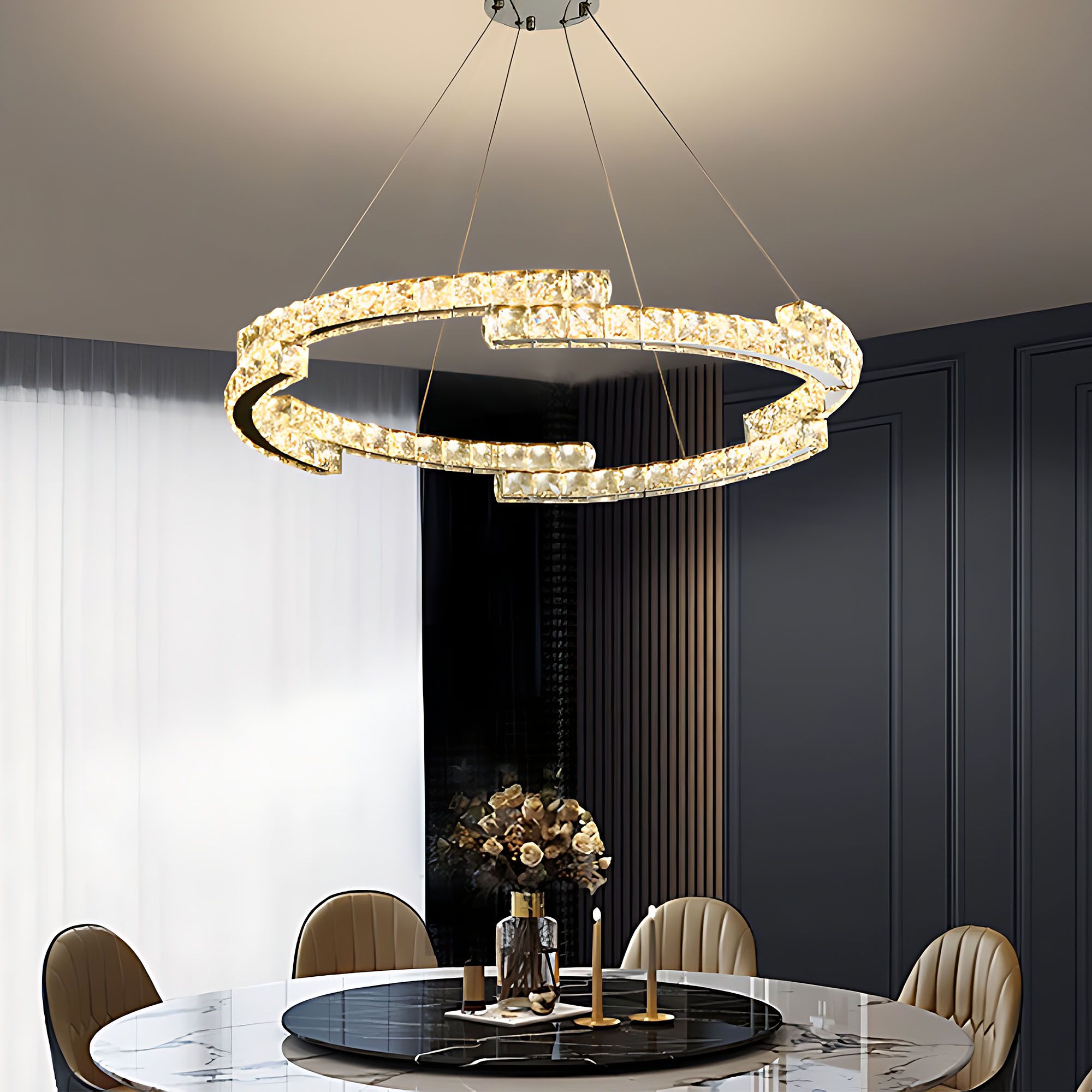 Lampada Led App1770-cp Chrome 60cm