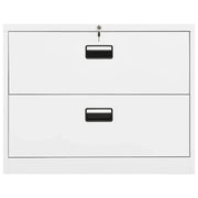 Armadio Classificatore Bianco 90x46x72,5 cm in Acciaio 336286