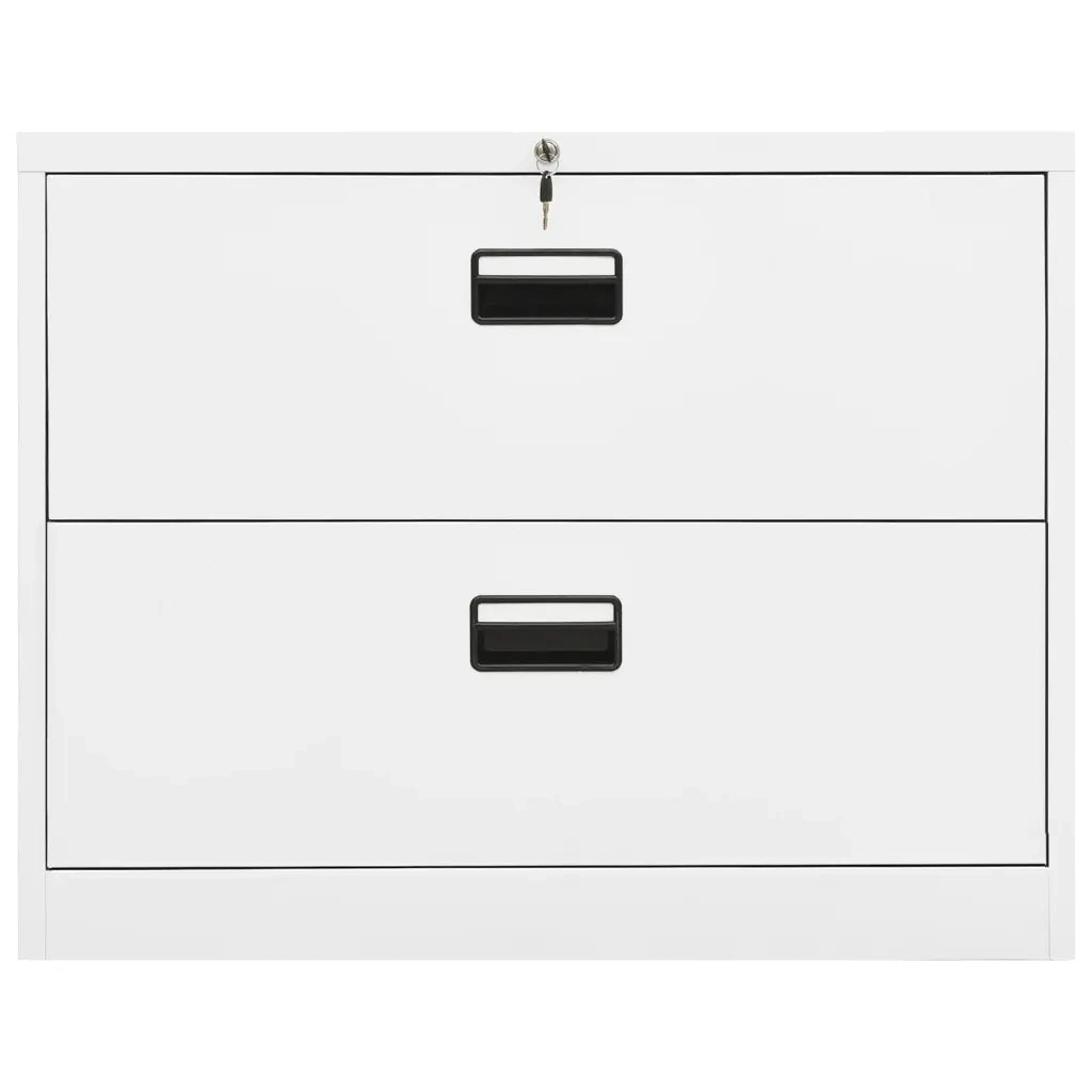 Armadio Classificatore Bianco 90x46x72,5 cm in Acciaio 336286