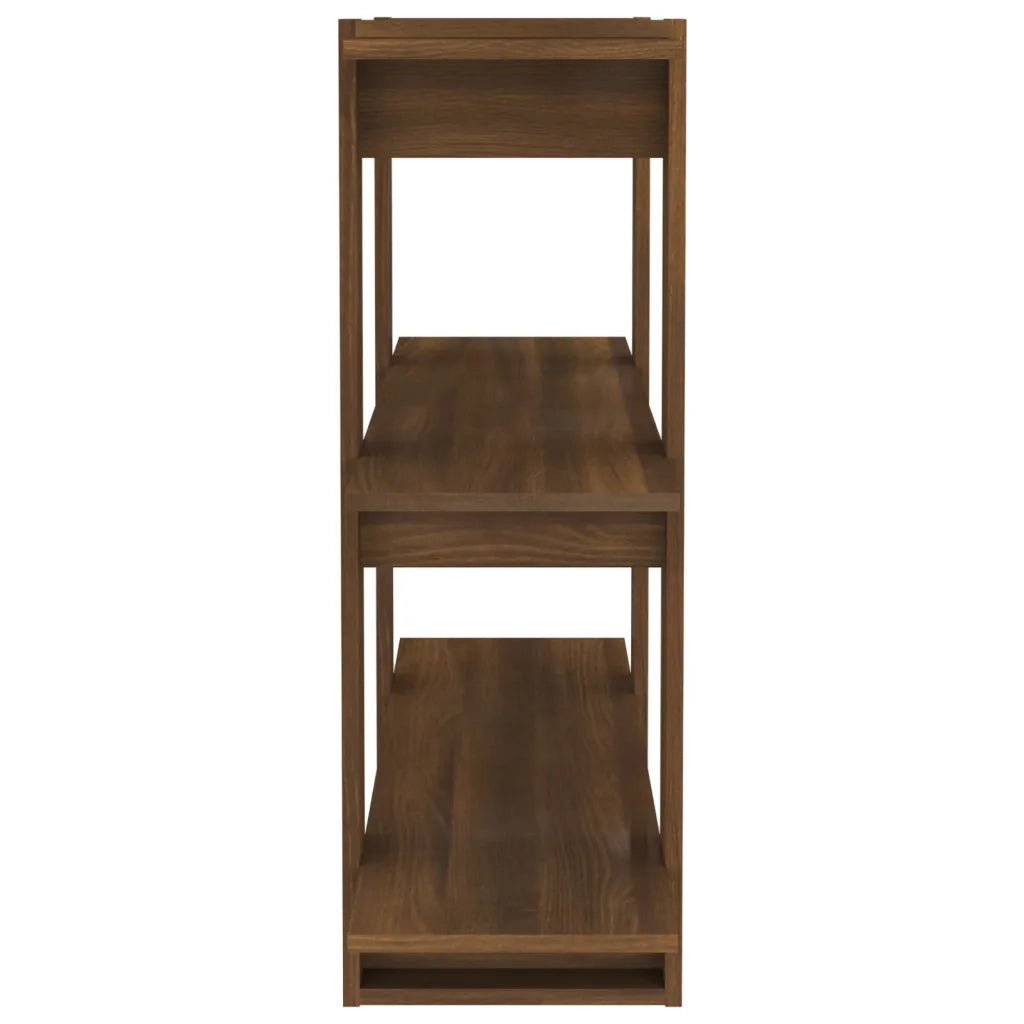 Libreria/Divisorio Rovere Marrone 100x30x87 cm 813568