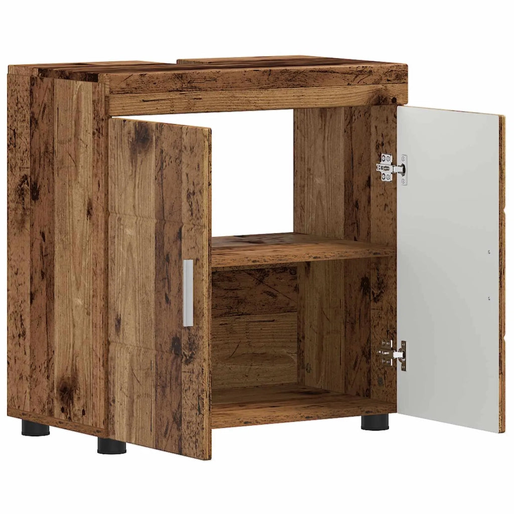 Set di Armadi da Bagno TULUM Legno vecchio 60 x 34 x 63 cm
