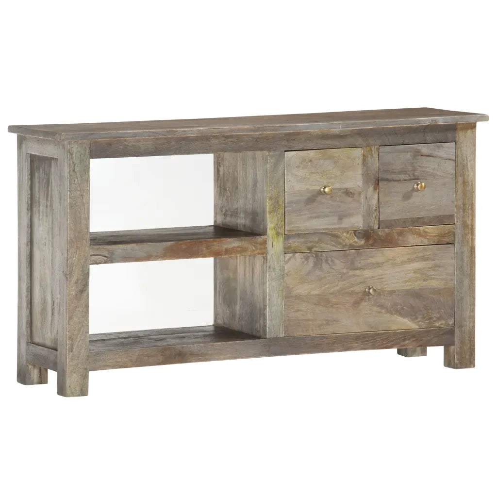 Mobile Porta TV 100x30x55 cm in Legno Massello di Mango cod mxl 21720