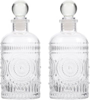 Diffusore Aromaterapico 2 Pezzi - Vaso in Vetro da 200 Ml - Decorativo - Materiale Sostenibile