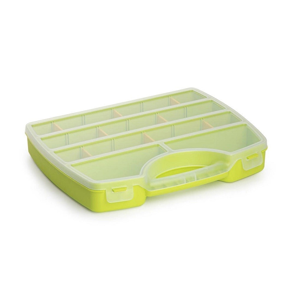 Trade Shop - Valigetta Milleusi Mercury Scomparti 25,5x21x4 Cm In Plastica 11663 Vari Colori -