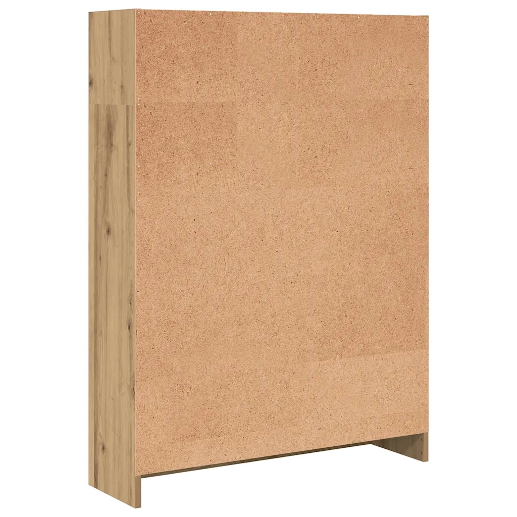 Libreria Rovere Artigianale 80x24x109 cm in Legno Multistrato 857843