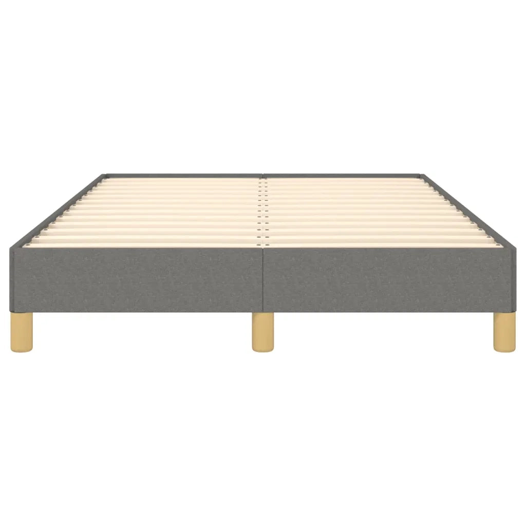 Giroletto senza Materasso Grigio Scuro 120x190 cm in Tessuto 379490