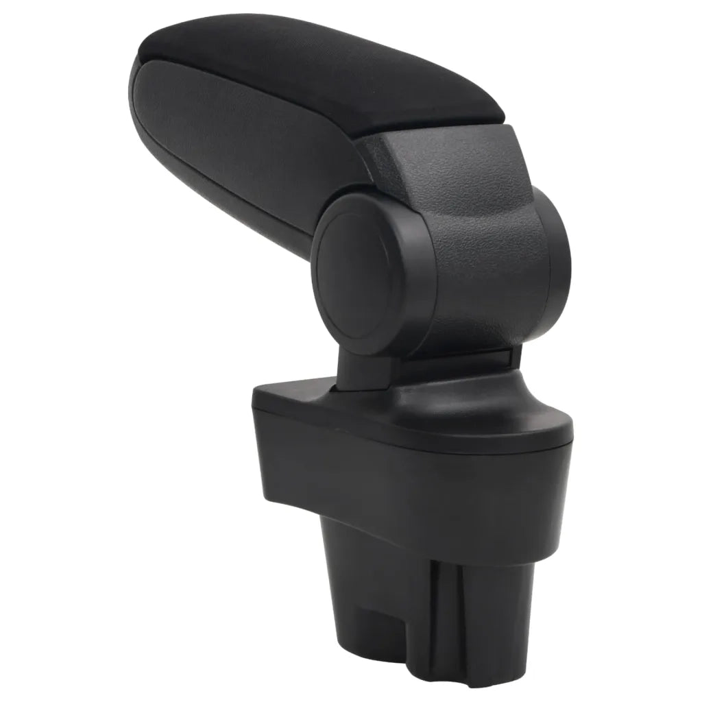 Bracciolo per Auto Nero 12x36x(33,5-48) cm in ABS CFW5019035