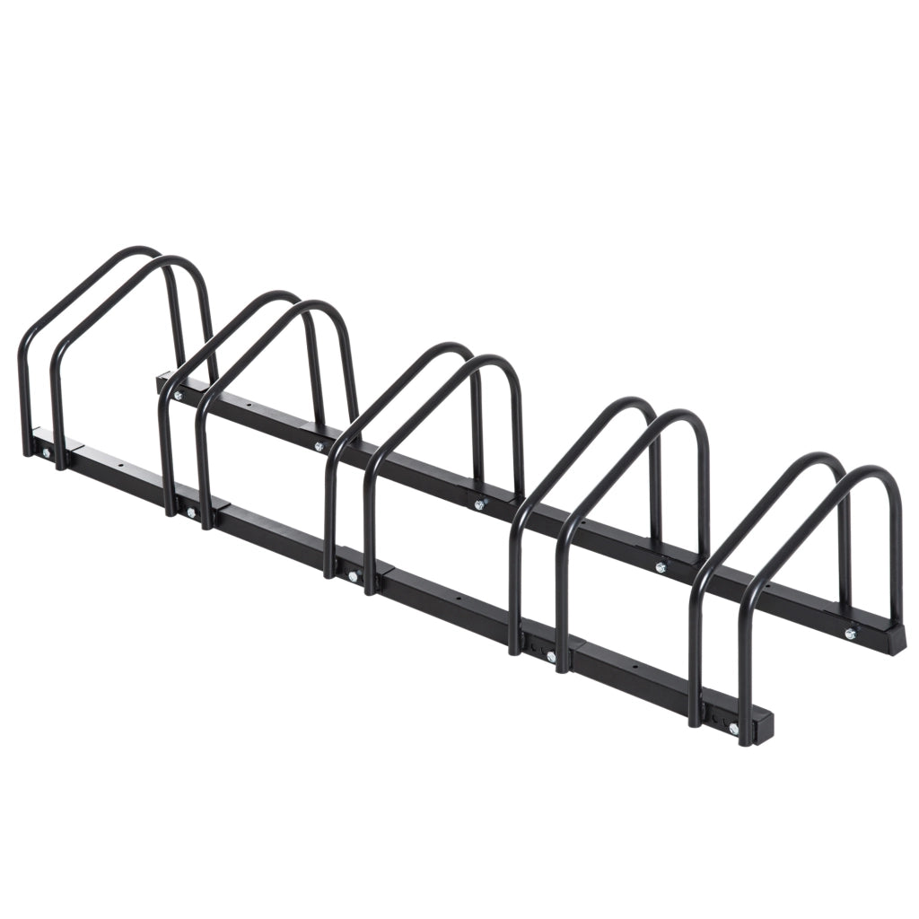 Portabiciclette per Parete ¨C Zephmum ¨C Acciaio Nero 145x33x27 cm