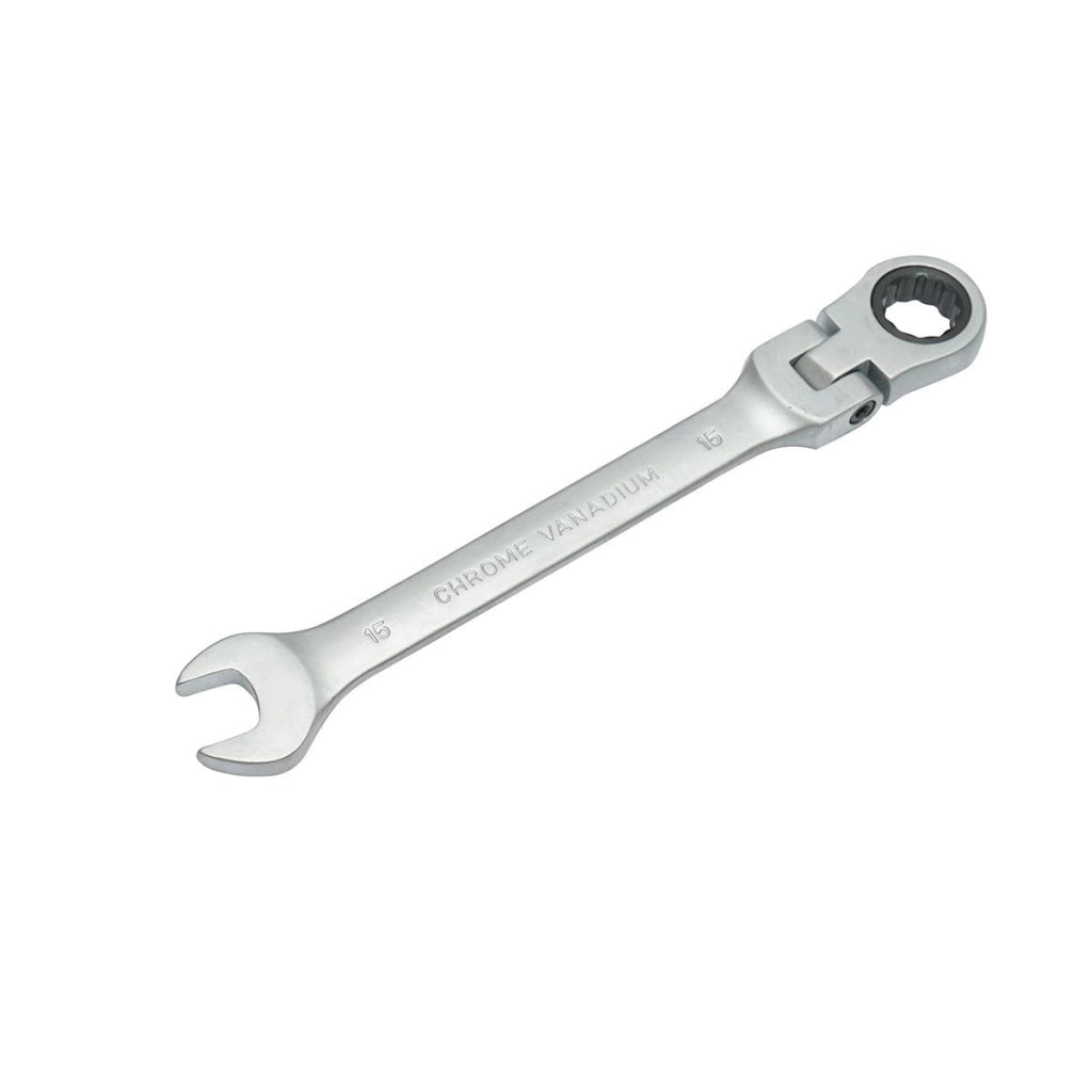 Set 8 chiavi combinate con cricchetto Snodate CrV 8-22 mm Breckner Germany
