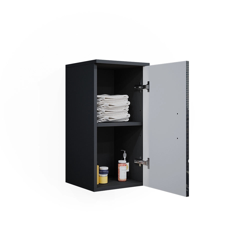 Mobile bagno Irma Antracite lucido 30 x 59 cm Vicco