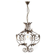 Lampadario Contessa bronzo