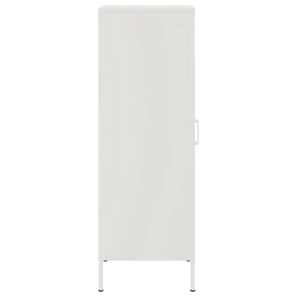 Credenza | Madia | Buffet da pranzo | Armadio da pranzo Bianca 36x39x113 cm in Acciaio