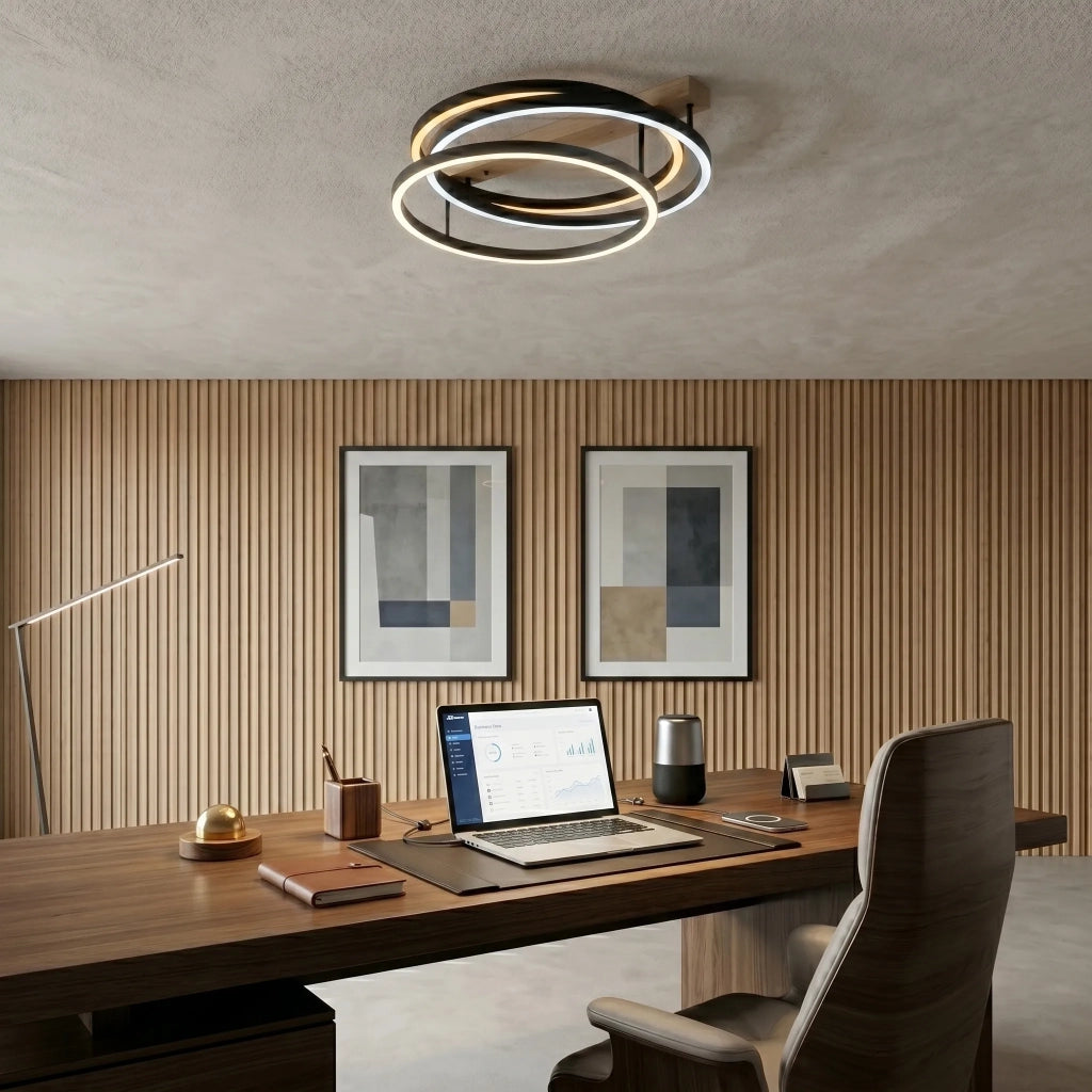 Lampada Da Soffitto Led Swe058-c Black