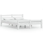 Giroletto Bianco in Legno Massello di Pino 140x200 cm cod mxl 60662